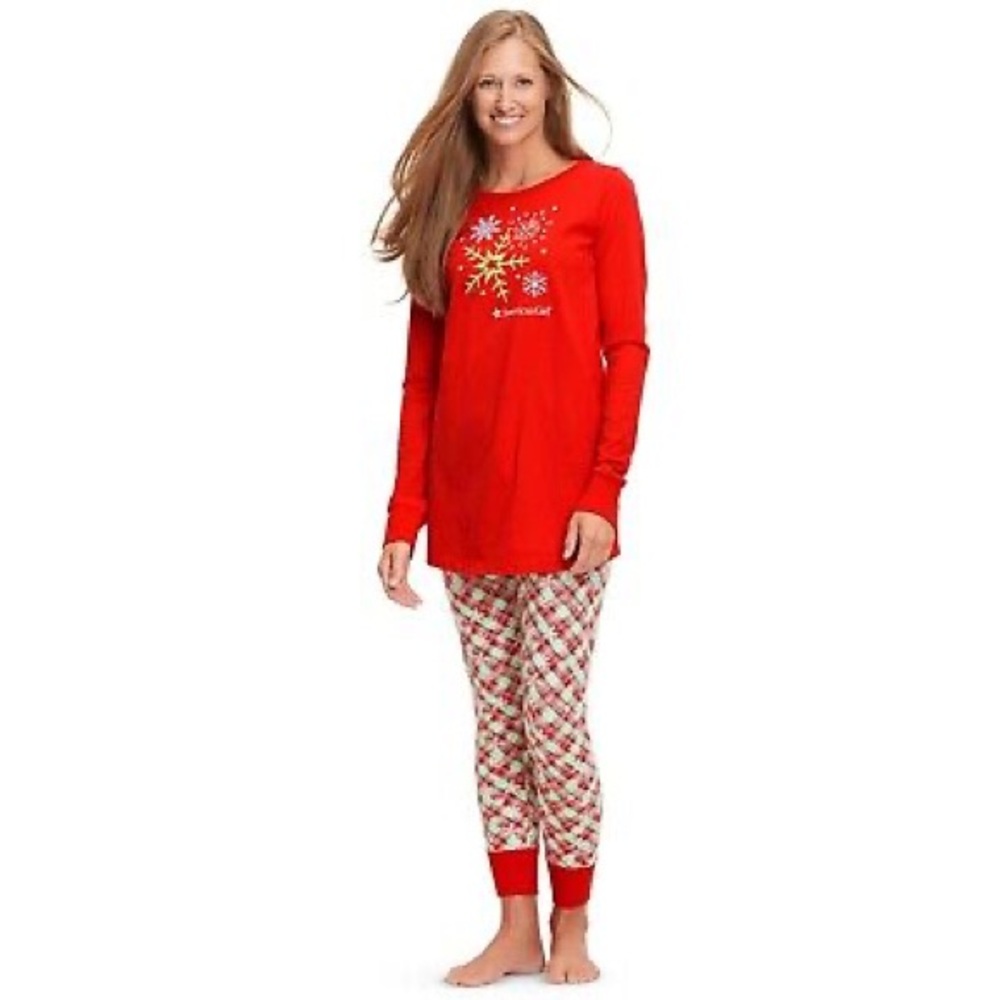 American Girl Holiday Dreams Pajamas for Women NWT